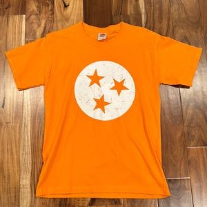 Youth Tennessee Tri-Star Orange and White T-shirt